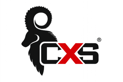 CXS logo with ram's head design