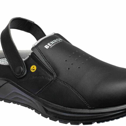 BENNON BLACK SB ESD Slipper