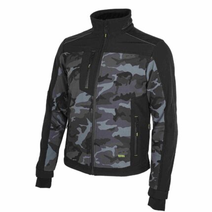 BENNON CAMOS Jacket black/grey
