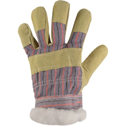 Zateplené pracovné rukavice ZORO WINTER kombinované