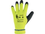 Zateplené pracovné rukavice ROXY WINTER máčané v latexovej pene