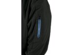 Softshellová bunda DURHAM unisex, čierno-modrá – Obrázok 4