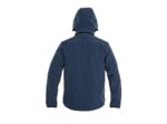 Softshellová bunda DURHAM unisex, modro-čierne – Obrázok 2