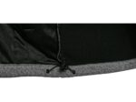 Pletená bunda GARLAND unisex, šedo-čierna – Obrázok 3