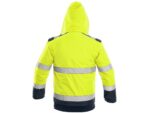 Zateplená reflexná bunda LUTON Hi-Vis 2v1, žltá – Obrázok 2