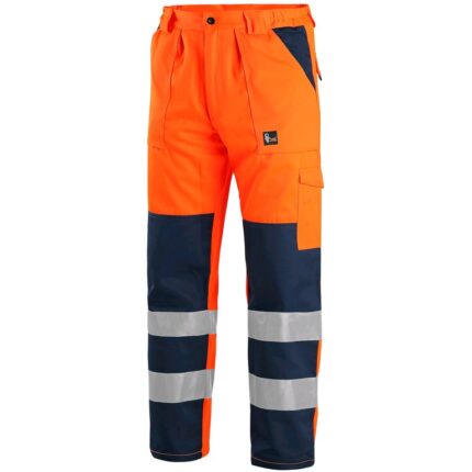 Reflexné nohavice NORWICH do pása Hi-Vis, oranžové