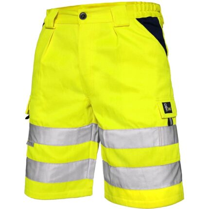 Reflexné kraťasy NORWICH Hi-Vis, žlté