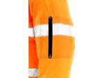 Zateplená reflexná bunda LEEDS Hi-Vis 2v1, oranžová – Obrázok 4