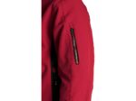 Softshellová bunda DURHAM unisex, červeno-čierna – Obrázok 5