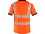 Reflexné tričko CXS RIPON Hi-Vis, oranžové – Obrázok 2