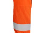 Reflexné nohavice CXS HALIFAX Hi-Vis s náprsenkou, oranžové – Obrázok 3