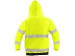 Zateplená reflexná bunda LEEDS Hi-Vis 2v1, žltá – Obrázok 2