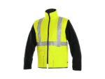 Zateplená reflexná bunda LONDON Hi-Vis 5v1, žlto-modrá – Obrázok 4