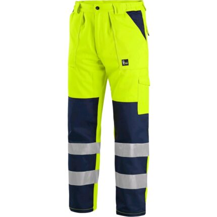 Reflexné nohavice NORWICH do pása Hi-Vis, žlté