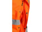 Zateplená reflexná bunda OXFORD Hi-Vis, oranžová – Obrázok 3