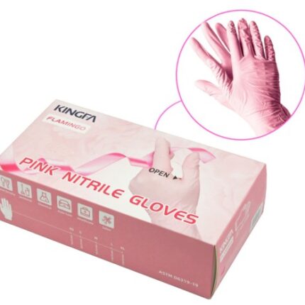 KNL pink gloves